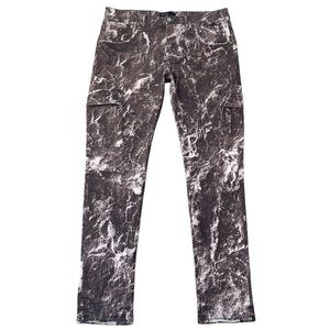 Purple Brand Men’s P002 Size 36 Stone Brown Camo Print Slim Straight Cargo Pants